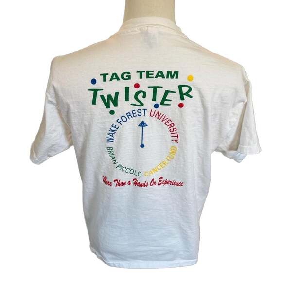 Hanes Other - Vintage 90s Wake Forest University Kappa Alpha Theta Tag Team Twister Charity T-